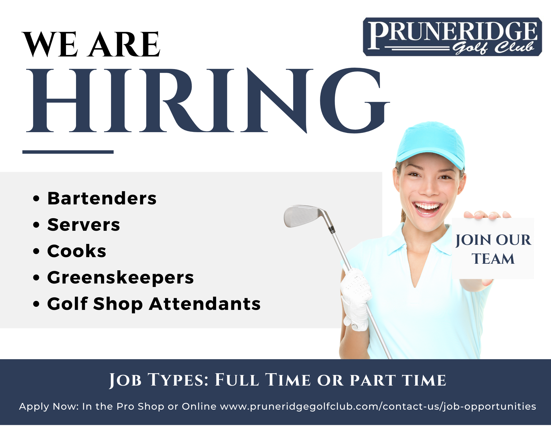 We are hiring Pruneridge 1